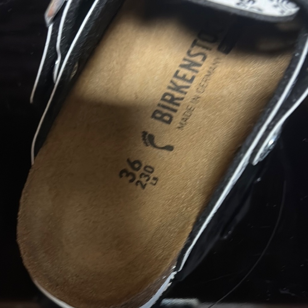 Birkenstock Monochrome Paisley Clogs - Picture 2 of 7